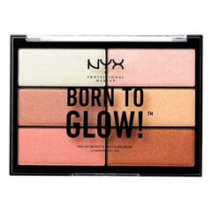 Палитра для контурирования Born To Glow NYX цена и информация | NYX Духи, косметика | pigu.lt