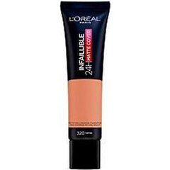 Жидкий макияж Infaillible 24H L'Oreal Make Up (35 мл): цвет - 320-toffee цена и информация | Пудры, базы под макияж | pigu.lt