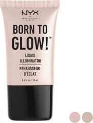 Средство, подсвечивающее кожу Born To Glow! NYX: цвет - gleam, 18 мл цена и информация | Пудры, базы под макияж | pigu.lt