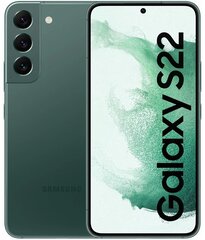 Samsung Galaxy S22 5G 8/128GB Dual SIM SM-S901BZG Green цена и информация | Мобильные телефоны | pigu.lt