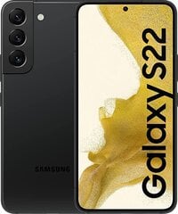 Samsung Galaxy S22, 256 GB, Dual SIM, Phantom Black kaina ir informacija | Mobilieji telefonai | pigu.lt