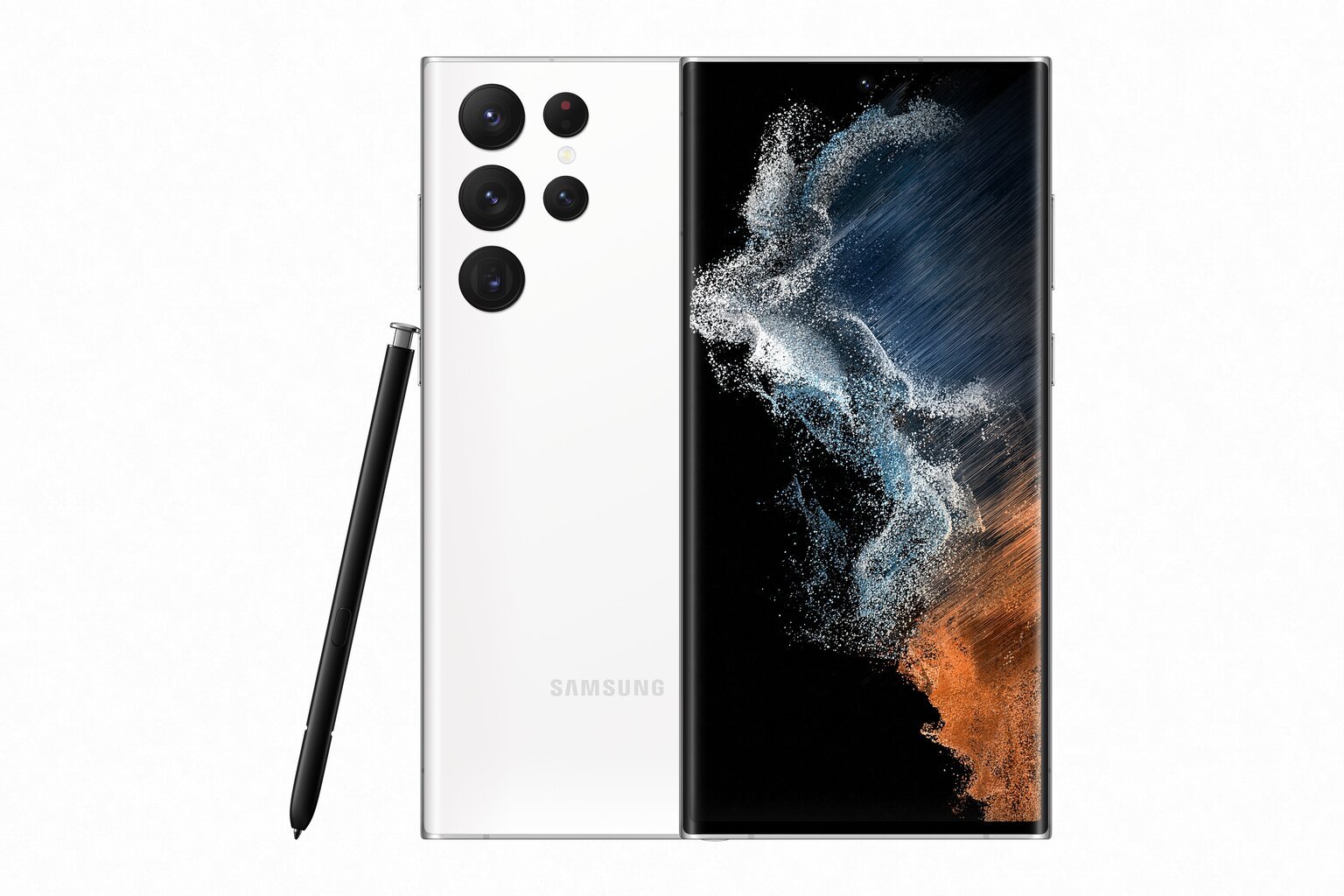 Samsung Galaxy S22 Ultra 5G 8/128GB Phantom White kaina ir informacija | Mobilieji telefonai | pigu.lt