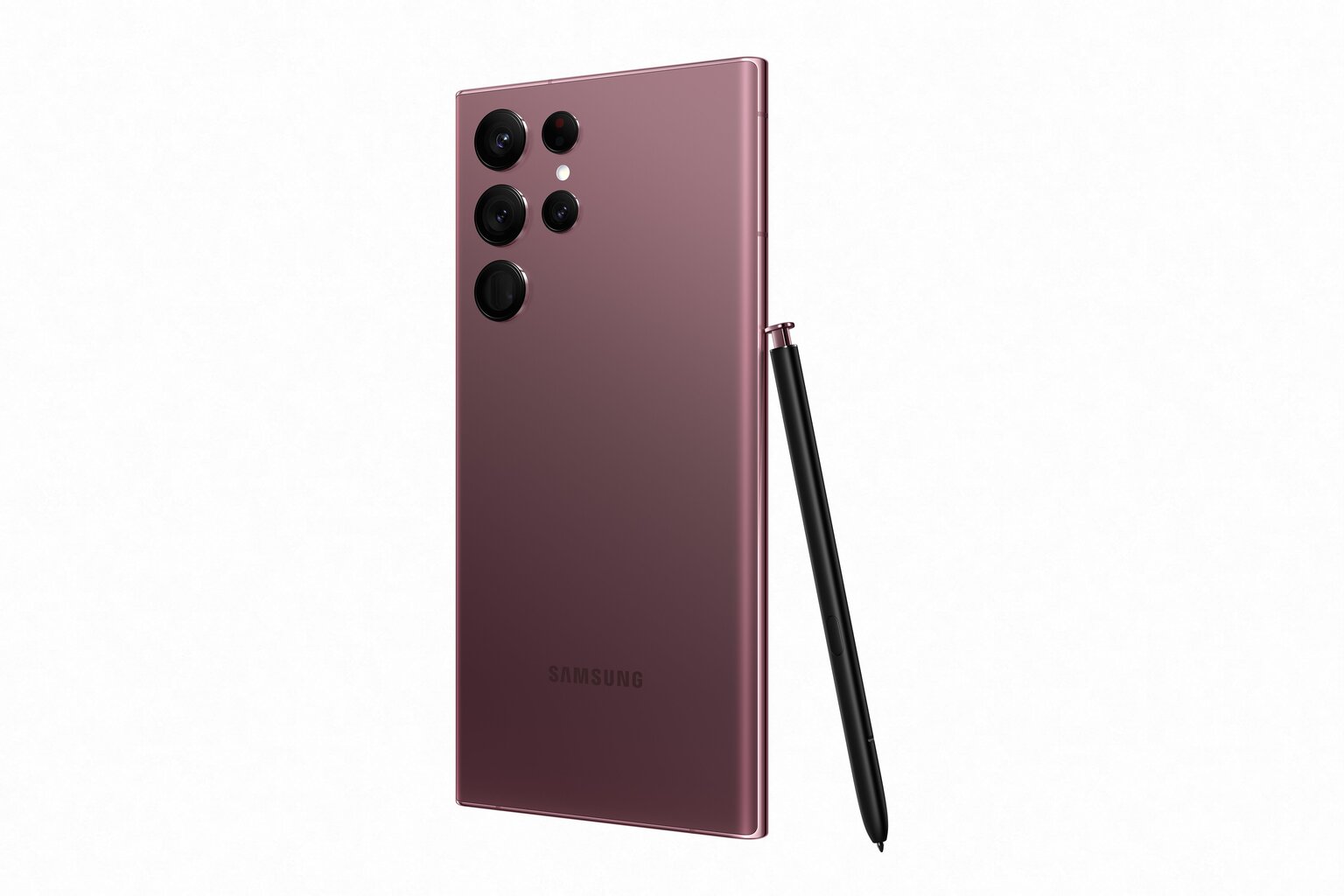 Samsung Galaxy S22 Ultra, 128 GB, Dual SIM, Burgundy цена и информация | Mobilieji telefonai | pigu.lt