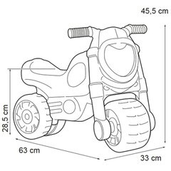 Paspiriamas balansinis motociklas vaikams kaina ir informacija | Balansiniai dviratukai | pigu.lt