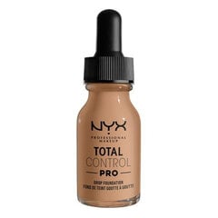 Skystas makiažo pagrindas Total Control Pro NYX, gold, 13 ml kaina ir informacija | Makiažo pagrindai, pudros | pigu.lt