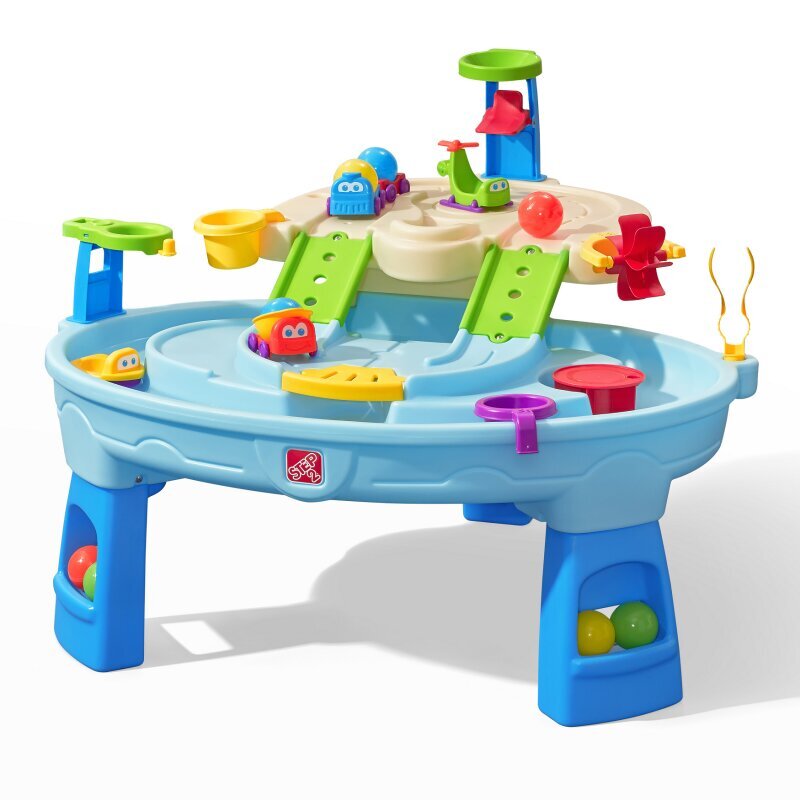 Didelis vandens stalas 2-jų aukštų statybvietė su priedais, Step2 kaina ir informacija | Žaislai kūdikiams | pigu.lt