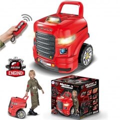 Комплект по ремонту грузовика для юнного механика, 61 аксессуар цена и информация | Игрушки для мальчиков | pigu.lt