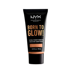 Makiažo pagrindas NYX Born To Glow Tan kaina ir informacija | Makiažo pagrindai, pudros | pigu.lt