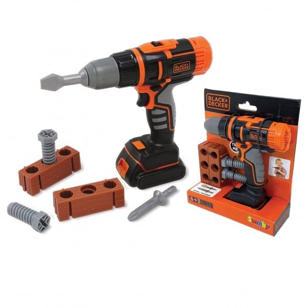 Akumuliatorinis grąžtas / suktuvas Black & Decker kaina | pigu.lt