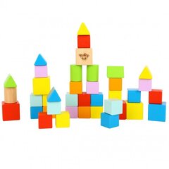 Набор деревянных кубаков, 39 шт цена и информация | Игрушки для малышей | pigu.lt