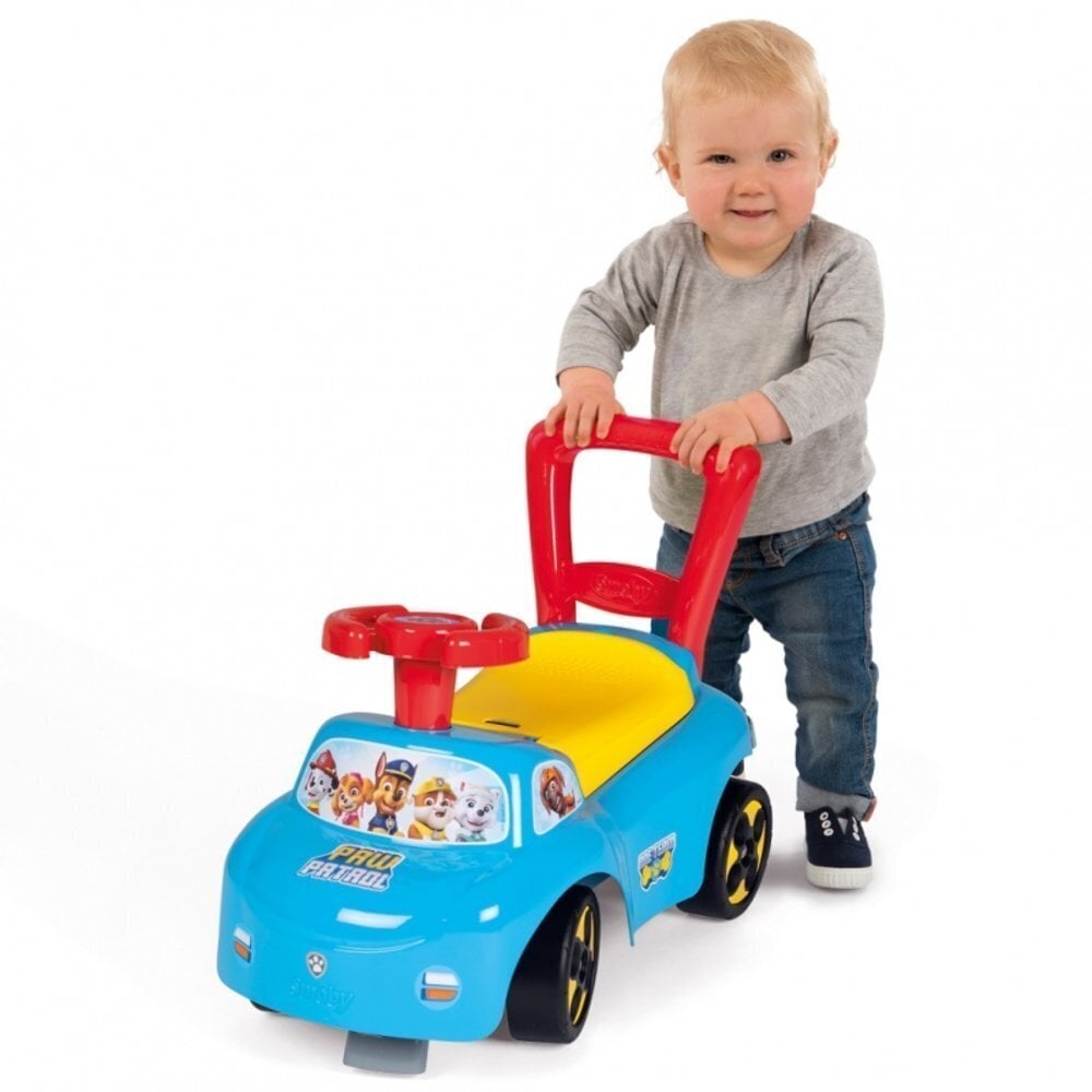 Paspiriama mašinėlė - stumdukas vaikams Smoby Šunyčiai patruliai (Paw Patrol), 10+ mėn. kaina ir informacija | Žaislai kūdikiams | pigu.lt