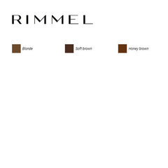 Карандаш для бровей Brow Pro Micro Precision Rimmel London: цвет - 004-dark brown цена и информация | Карандаши, краска для бровей | pigu.lt