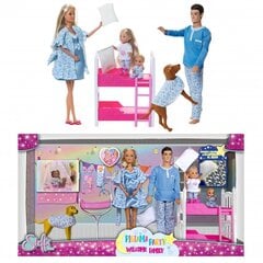 Steffi ir Evi Love - Šeimos pižamų vakarėlis kaina ir informacija | Žaislai mergaitėms | pigu.lt
