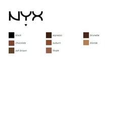 Antakių pieštukas Micro Brow NYX espresso, 0,09 g kaina ir informacija | Akių šešėliai, pieštukai, blakstienų tušai, serumai | pigu.lt
