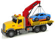 Žaislinis auto vilkikas su automobiliu цена и информация | Žaislai berniukams | pigu.lt