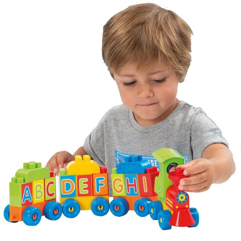 Traukinukas su kaladėlėmis цена и информация | Žaislai berniukams | pigu.lt