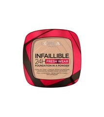 Компактный макияж L'Oreal Make Up Infallible Fresh Wear 24 часов 130 (9 г) цена и информация | Пудры, базы под макияж | pigu.lt