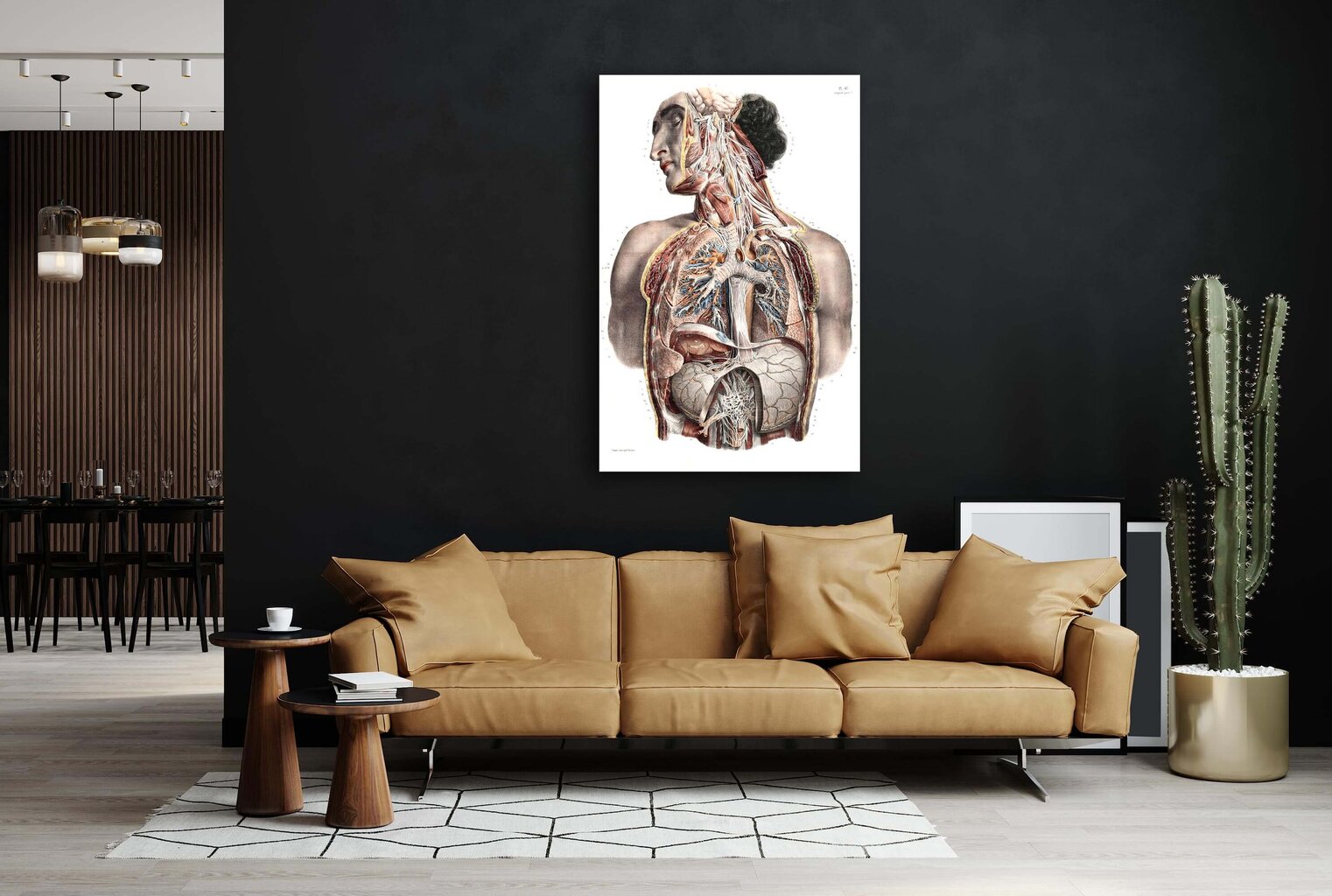Plakatas Anatomija II, 59x84 cm (A1), Wolf Kult kaina ir informacija | Reprodukcijos, paveikslai | pigu.lt