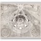 Plakatas Senojo Pasaulio Žemėlapis su Saulės ir Mėnulio Pozicijomis, 59x84 cm (A1), Wolf Kult цена и информация | Reprodukcijos, paveikslai | pigu.lt