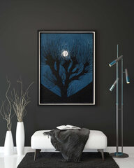 Plakatas Mėnesiena, 59x84 cm (A1), Wolf Kult kaina ir informacija | Reprodukcijos, paveikslai | pigu.lt