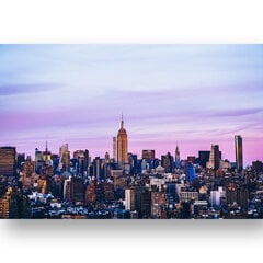 Плакат Закат в Нью-Йорке, 42x59 см (A2), Wolf Kult цена и информация | Репродукции, картины | pigu.lt