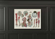Plakatas Anatomija III, 42x59 cm (A2), Wolf Kult kaina ir informacija | Reprodukcijos, paveikslai | pigu.lt