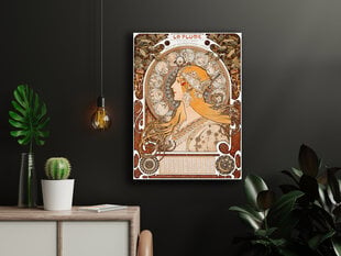 Plakatas La Plume, Alphonse Mucha, 42x59 cm (A2), Wolf Kult kaina ir informacija | Reprodukcijos, paveikslai | pigu.lt