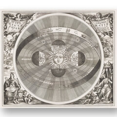 Плакат Античная карта 1708, 42x59 см (A2), Wolf Kult цена и информация | Репродукции, картины | pigu.lt