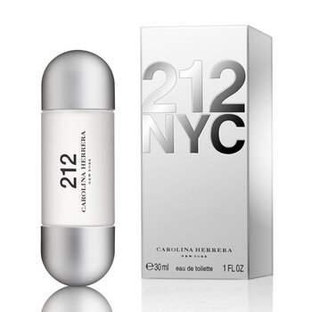 Туалетная вода Carolina Herrera 212 edt 30 мл цена и информация | Женские духи | pigu.lt