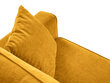 Minkštas kampas Micadoni Home Dunas 4S, geltonas/auksinės spalvos цена и информация | Minkšti kampai | pigu.lt