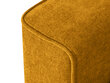 Minkštas kampas Micadoni Home Dunas 4S, geltonas/auksinės spalvos kaina ir informacija | Minkšti kampai | pigu.lt
