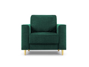 Fotelis Micadoni Home Dunas, žalias/auksinės spalvos kaina ir informacija | Svetainės foteliai | pigu.lt