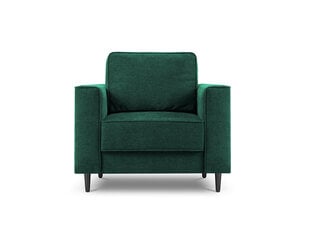 Fotelis Micadoni Home Dunas, žalias/juodas kaina ir informacija | Svetainės foteliai | pigu.lt
