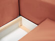 Trivietė sofa Micadoni Home Eveline, rožinė цена и информация | Sofos | pigu.lt