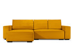 Универсальный мягкий уголок Micadoni Home Eveline 4S, желтый