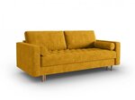 Trivietė sofa Micadoni Home Gobi, geltona