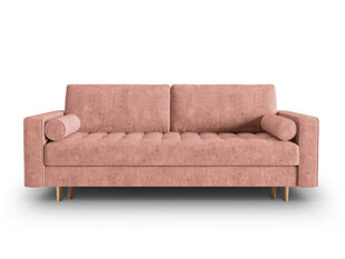 Trivietė sofa Micadoni Home Gobi, rožinė kaina ir informacija | Sofos | pigu.lt