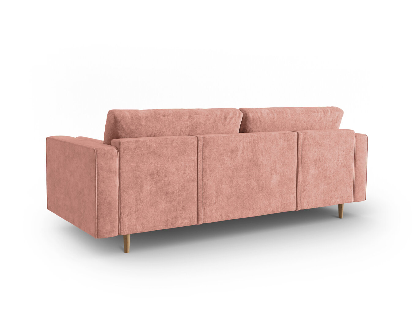 Trivietė sofa Micadoni Home Gobi, rožinė kaina ir informacija | Sofos | pigu.lt