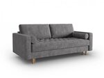 Trivietė sofa Micadoni Home Gobi, pilka