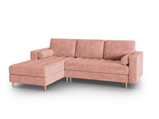 Мягкий уголок Micadoni Home Gobi 5S, розовый цена и информация | Угловые диваны | pigu.lt
