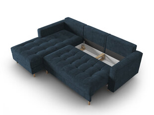 Мягкий уголок Micadoni Home Gobi 5S, темно-синий цена и информация | Угловые диваны | pigu.lt