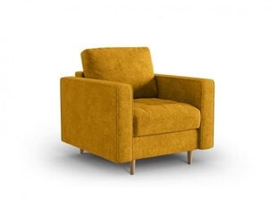 Fotelis Micadoni Home Gobi, geltonas kaina ir informacija | Svetainės foteliai | pigu.lt