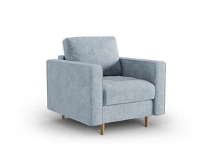 Fotelis Micadoni Home Gobi, šviesiai mėlynas kaina ir informacija | Svetainės foteliai | pigu.lt