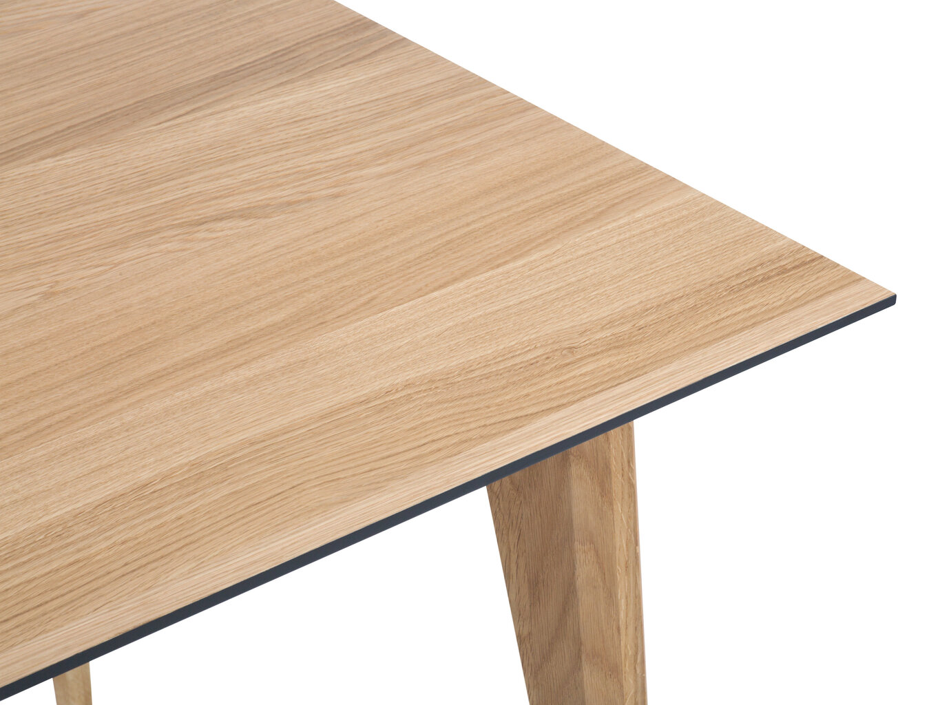 Išskleidžiamas stalas Micadoni Home Gran, 140x90 cm, rudas kaina ir informacija | Virtuvės ir valgomojo stalai, staliukai | pigu.lt