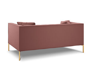 Dvivietė sofa Micadoni Home Karoo, rožinė kaina ir informacija | Sofos | pigu.lt