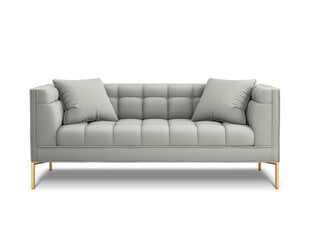 Dvivietė sofa Micadoni Home Karoo, šviesiai pilka kaina ir informacija | Sofos | pigu.lt