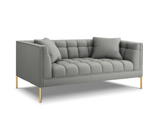 Dvivietė sofa Micadoni Home Karoo, pilka kaina ir informacija | Sofos | pigu.lt