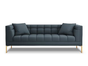 Trivietė sofa Micadoni Home Karoo, mėlyna kaina ir informacija | Sofos | pigu.lt