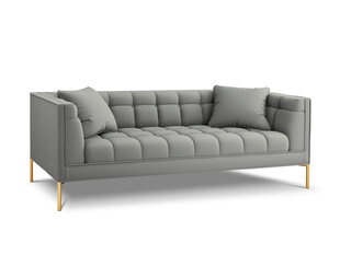 Trivietė sofa Micadoni Home Karoo, pilka kaina ir informacija | Sofos | pigu.lt