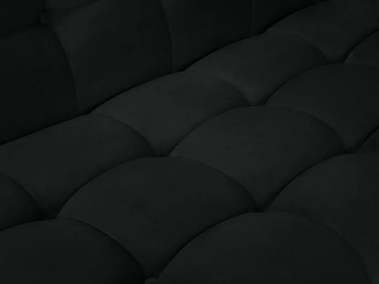 Minkštas kampas Micadoni Home Karoo, juodas kaina ir informacija | Minkšti kampai | pigu.lt